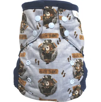 Plenkové kalhoty Breberky Kapsová plenka (M) - Detektiv Ted PAT