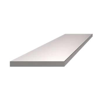 Stavební materiál KOVIAN, s.r.o. Plochá tyč 50 x 5 x 3000 mm, broušená nerez AISI 304