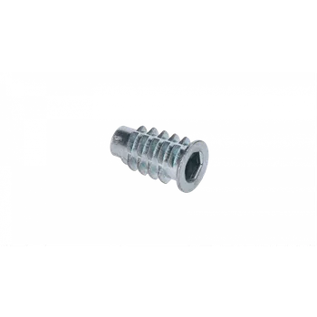Stavební profil KOVIAN, s.r.o. Závrtná matica M6x20 s vnútorným metrickým závitom a imbus šesťhranom, zinková zliatina