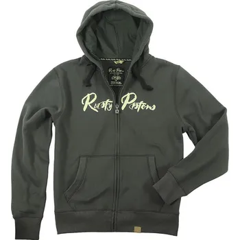 Pánská mikina Mikina Rusty Pistons RPSWM51 Riggins grey zip vel. 3XL