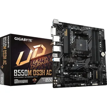 Gigabyte B550M DS3H AC…