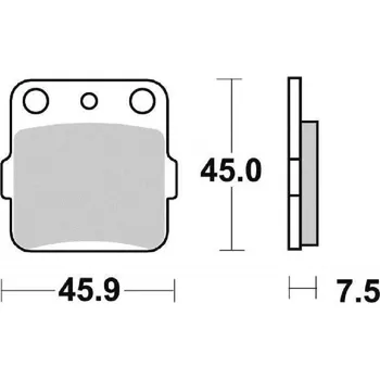 Auto-moto Ferodo Brzdové destičky Ferodo FDB381EF