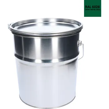 Lak na dřevo Kansai Helios Barva antikorozní polomatná na zinek 10 kg borovicovo-zelená