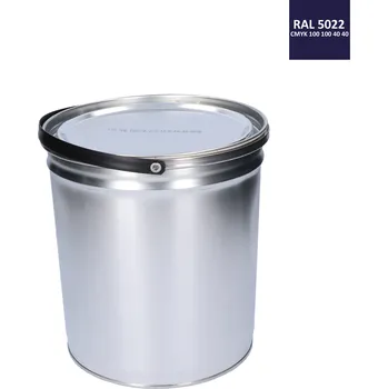 Lak na dřevo KANSAI HELIOS farba antikorózna polomatná na zinok 5 kg nočná-modrá