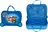 Nickelodeon Tlapková Patrola dětský cestovní kufr 28 l, modrý