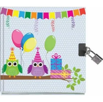 Zápisník Deník se zámkem 15x18cm