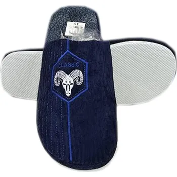 Pánské pantofle GiNo Pánské klassic papuče Barva: Modrá, Velikost: 44