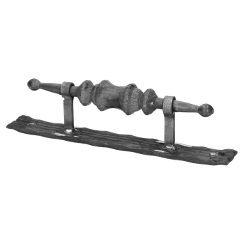 Zábradlí KOVIAN, s.r.o. Úchyt kovaný 280x90mm, odsazení 61mm, bez povrchové úpravy