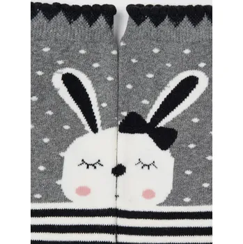 Dívčí pyžamo Mayoral Ponožky s protiskluzem 910326 barva: černá, Rozměr: 152 (12 let)