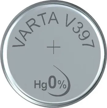Článková baterie Varta knoflíkový článek 397 1.55 V 1 ks 23 mAh oxid stříbra SILVER Coin V397/SR59 NaBli 1