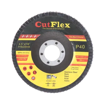 Brusný kotouč CutFlex brúsny kotúč lamelový na oceľ a nerez, 115x22,2 zrno 40
