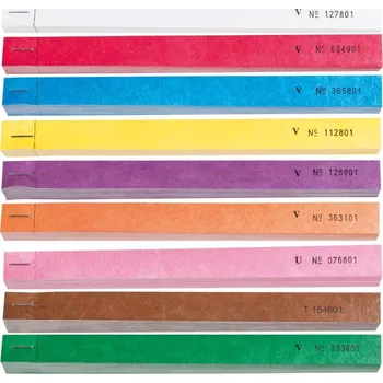 Samolepící etiketa Etikety Tyvek, žluté, 100 ks, 19x230mm