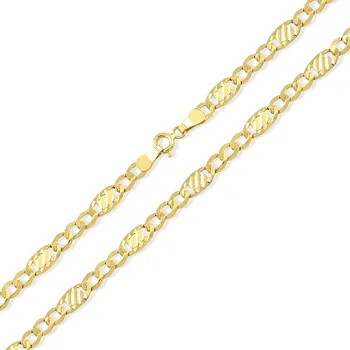 Řetízek Lillian Vassago Celozlatý unisex řetízek Pancer LLV31-GCH102 Barva zlata: Žlutá, Délka řetízku: 50 cm