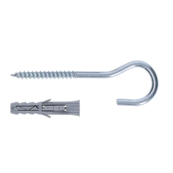 Hmoždinka Klimas hmoždinka univerzální 6.0x30 s vrutem 4.0x55 s kruhovým hákem