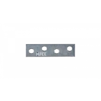 Tesařské kování domax plochá spojka 58x14mm, 1,5mm pozink, počet děr o průměru 4,5mm-4ks