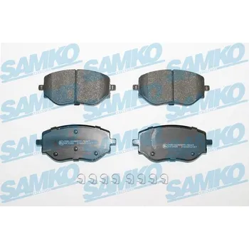 Brzdová destička Sada brzdových destiček, kotoučová brzda SAMKO 5SP2187
