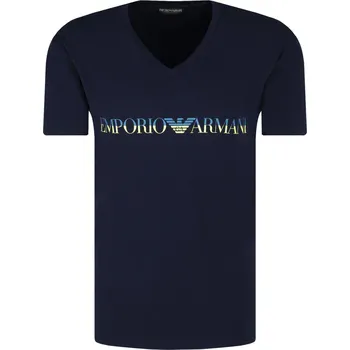 Pánská móda Emporio Armani tričko | Barva:tmavě modrá | Velikost:M