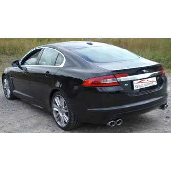 Tlumič výfuku 70mm Duplex Sportovní tlumič výfuku Jaguar XF Typ R - s certifikátem ECE (860202D-X)