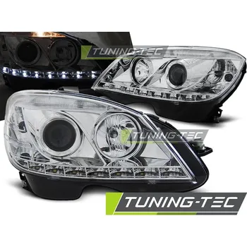 Přední světlomet PŘEDNÍ SVĚTLA DAYLIGHT CHROM pro MERCEDES W204 07-10