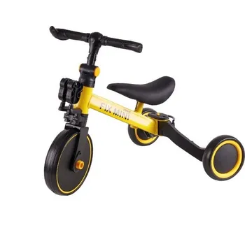 Trike FIX Mini tříkolka 3v1, žlutá