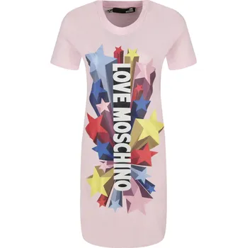 Dámské oblečení Love Moschino Šaty | Barva:růžová | Velikost:34