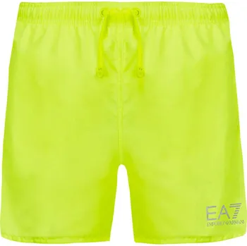 Pánské kraťasy EA7 Koupací šortky | Barva:limetkově zelený | Velikost:48