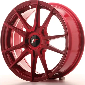 Alu kolo Japan Racing JR21 17x7 ET25-40 BLANK, Platinum Red