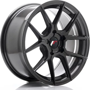 Alu kolo Japan Racing JR30 17x8 ET20-40 5H BLANK, Hyper Gray