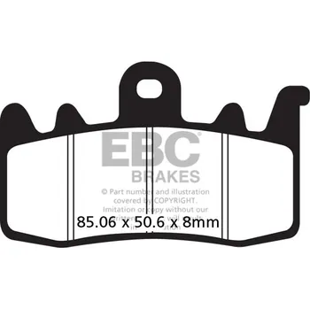 Autodíl EBC Brzdové obložení SXR Race SXR728HH