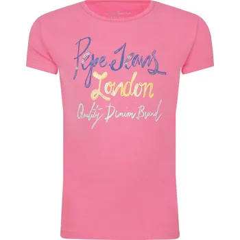 Pepe Jeans London Tričko FARRAH | Barva:růžová | Velikost:152