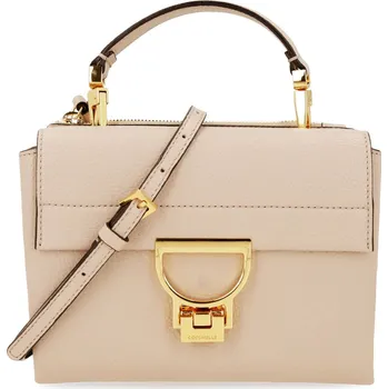 Kabelka Coccinelle Kůžoná crossbody kabelka ARLETTIS | Barva:béžový | Velikost:OS