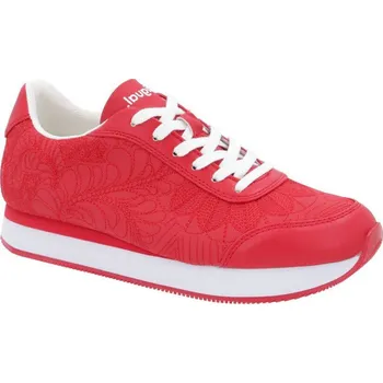 Dámská halenka Desigual Tenisky GALAXY LOTTIE | Barva:červený | Velikost:38