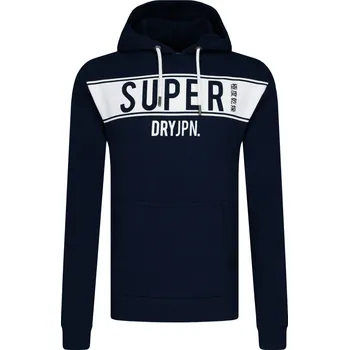 Pánská mikina Superdry Mikina | Barva:tmavě modrá | Velikost:M