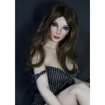 Silikonová panna Elsa-Babe Doll Elsababe sex-dolls Hanazawa Arisa 102cm / Anime Platinum Silicone Sex Doll