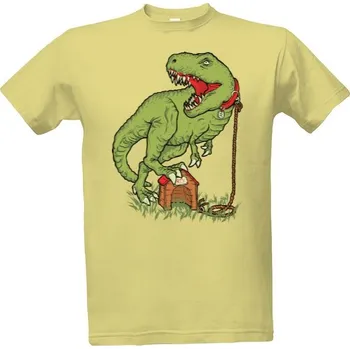 Tričko s potiskem T-Rex pánské