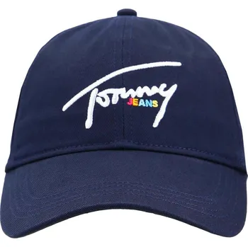 Kšiltovka Tommy Jeans Kšiltovka TJW Signature | Barva:tmavě modrá | Velikost:OS