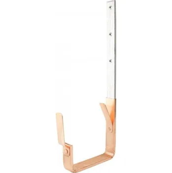 okap Hák měděný hranatý 250 mm opláštěný