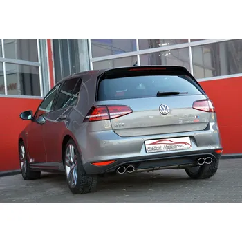 Duplex Výfukový systém VW Golf VII GTD - s certifikátem ECE (901450GTD-X)