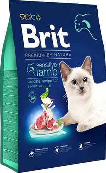 Krmivo pro kočku Brit Cat Premium by Nature Adult Sensitive Lamb