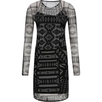 Oblečení a móda Desigual Šaty LUA | Barva:grafitově šedý | Velikost:L