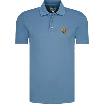 Pánské tričko Kenzo Polokošile | Barva:modrý | Velikost:XL