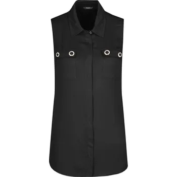 Dámské tričko GUESS JEANS Halenka MICHELA | Barva:černý | Velikost:L