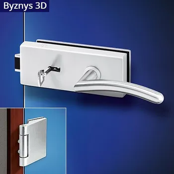 Dveřní kování ACT SERVIS ACT - Heda Byznys HR 3D Provedení: BB (pokojový klíč), Povrch: IN - nerez