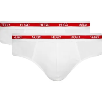 Slipy HUGO Slipy 2-pack | Barva:bílý | Velikost:M