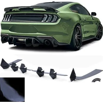 Tuning Zadní sportovní difuzor černý lesklá pro . Mustang GT MK6 od 14