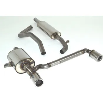 Výfuk pro motocykl Gr.A Duplex Výfuk Renault Megane III (Typ Z) - s certifikátem ECE (991911-X)