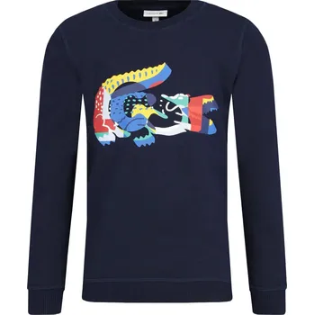 Pánská mikina Lacoste Mikina | Barva:tmavě modrá | Velikost:128