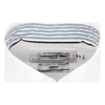 Pánská košile Lacoste Košile | Barva:bílý | Velikost:45