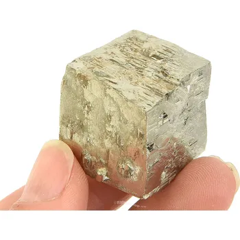 Přírodní kámen Pyrit krystal kostka ze Španělska 62g
