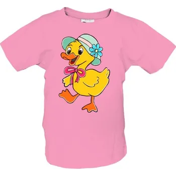 Pánské tričko Tričko s potiskem Kuřátko s kloboučkem dětské